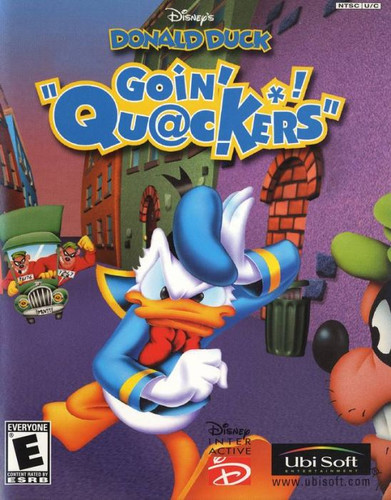 Disney's Donald Duck: Goin' Quackers - Обложка