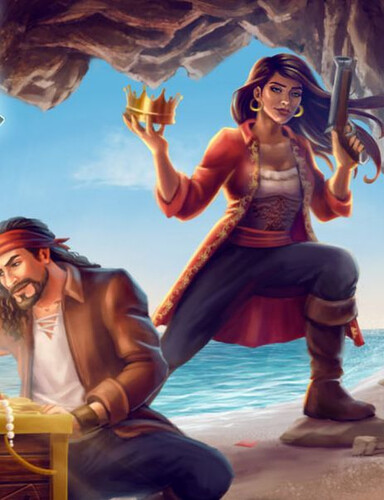 Solitaire Legend of the Pirates - Обложка