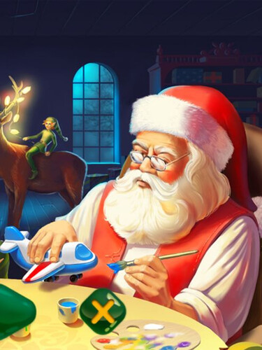 Santas Toy: Factory Nonograms - Обложка