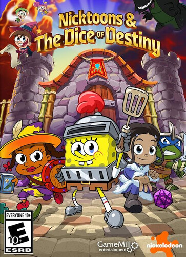 Nicktoons & The Dice of Destiny - Обложка