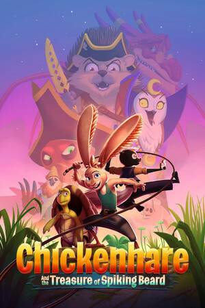 Chickenhare and the treasure of Spiking-Beard - Обложка