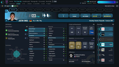 Tennis Manager 26 - Изображение 4
