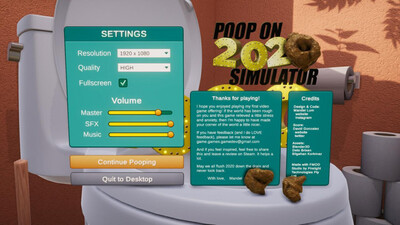 Poop On 2020 Simulator - Изображение 3