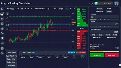 Crypto Trading Simulator - Изображение 1