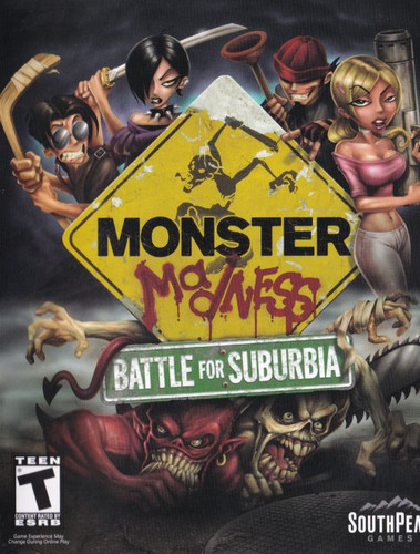 Monster Madness: Battle for Suburbia - Обложка