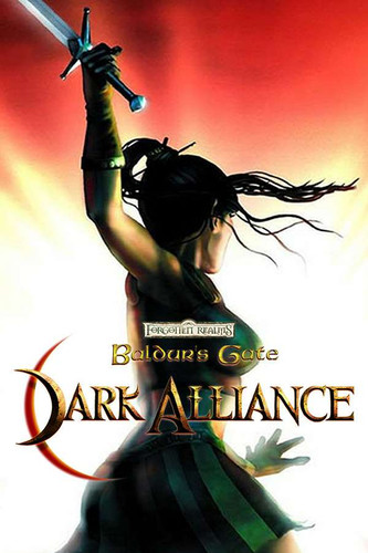 Baldur's Gate: Dark Alliance - Обложка