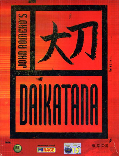 John Romero's Daikatana - Обложка
