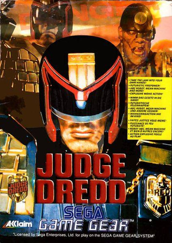 Judge Dredd - Обложка