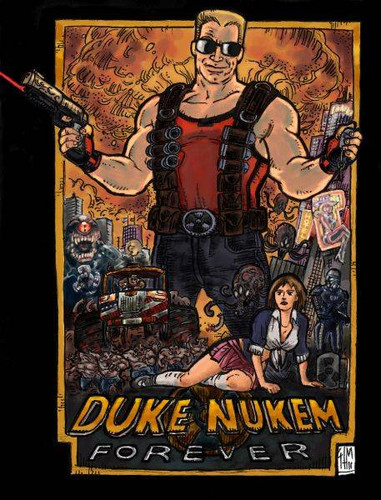 Duke Nukem 3D Forever 2013 + DLC - Обложка