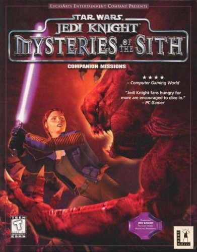 Star Wars: Jedi Knight: Mysteries of the Sith - Обложка