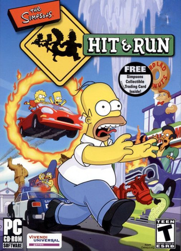 The Simpsons: Hit and Run - Обложка