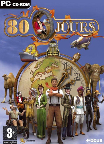 80 Days: Around the World Adventure - Обложка