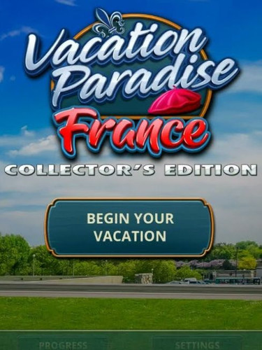 Vacation Paradise: France - Collector's Edition - Обложка