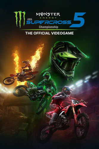 Monster Energy Supercross: The Official Videogame 5 - Обложка