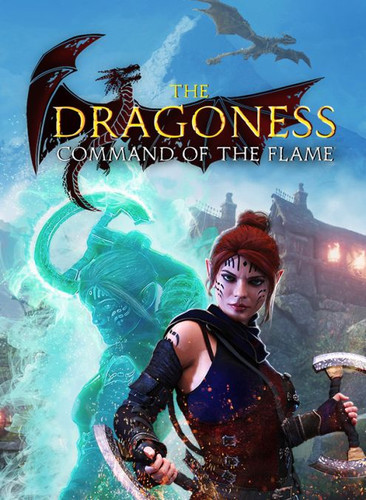 The Dragoness: Command of the Flame - Обложка
