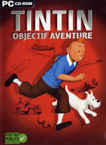 Tintin: Destination Adventure - Обложка