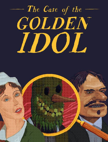 The Case of the Golden Idol - Обложка
