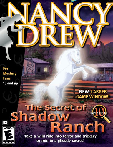 Nancy Drew: The Secret of Shadow Ranch - Обложка