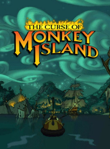 The Curse of Monkey Island - Обложка