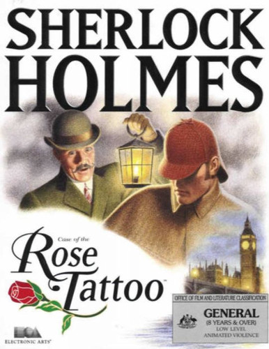 The Lost Files of Sherlock Holmes: The Case of the Rose Tattoo - Обложка
