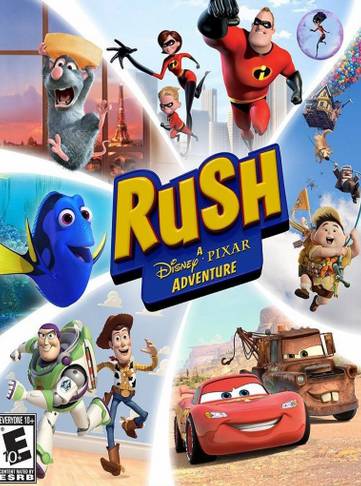 Rush: A Disney Pixar Adventure - Обложка