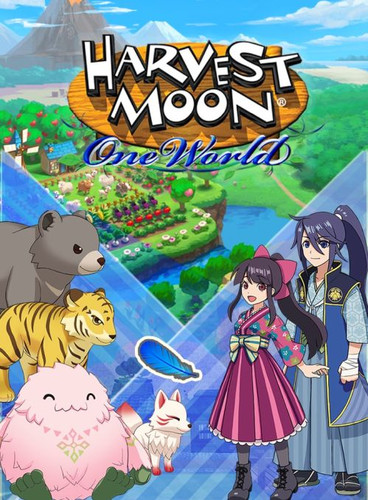 Harvest Moon: One World - Обложка
