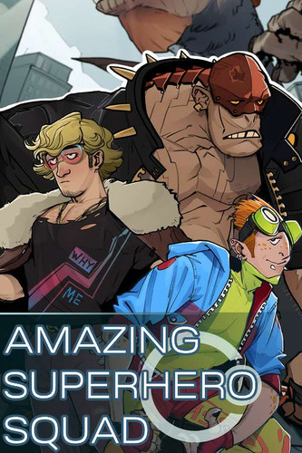 Amazing Superhero Squad - Обложка
