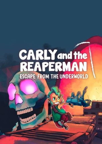 Carly and the Reaperman: Escape from the Underworld - Обложка