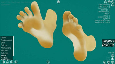 HAELE 3D: Feet Poser Pro - Изображение 2